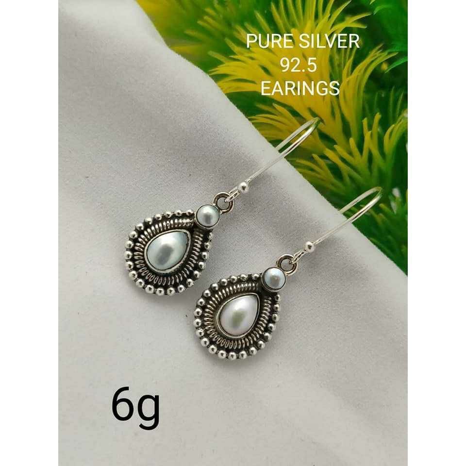92.5 Sterling Silver Exclusive Earring Ms-3304