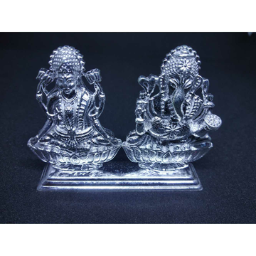 Laxmi-ganesh joint antique waks casting murti(bhag... by 