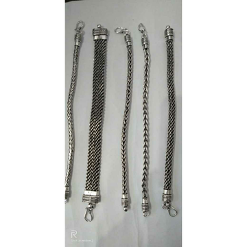 S Aakda Full Oxodize handmade Jents Broad Bracelet... by 