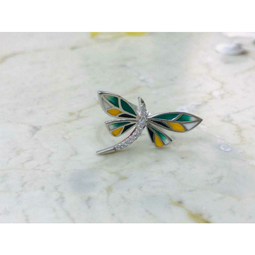 92.5 Sterling Silver Natural Colour Butterfly Anti... by 