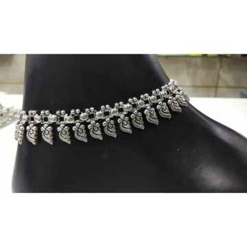 92.5 Sterling Silver Rajkoti Payal(Anklet) Ms-3418 by 