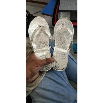 Silver Naksi Cholel Slipper Chappa Sandel Juta Ms-... by 