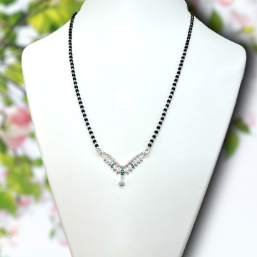 925 Silver Designer Micro Mangalsutra by 