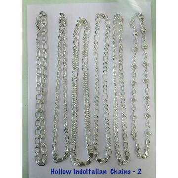 92.5 hollow indo italian lock chain by 