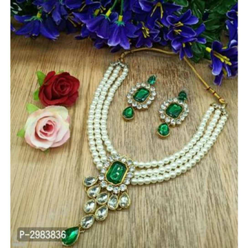 Moti Kindan Jadtar Full Thread(Dori) Dimond Neckle... by 