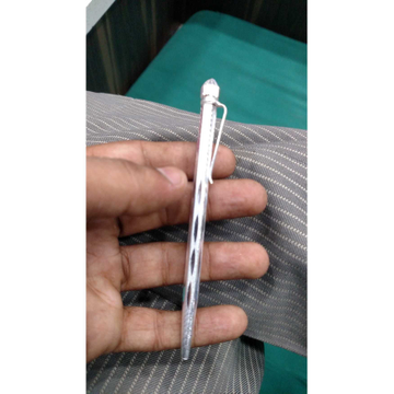 Silver Light Chol Nakshi Pen by 