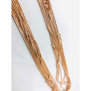 92.5 Sterling Silver Gol Rose Gold Bangkok Chain M... by 
