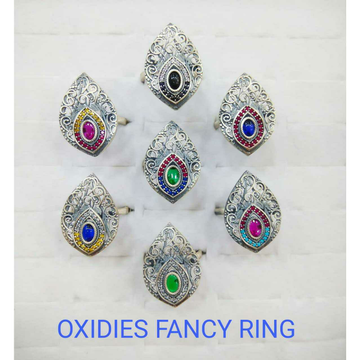 92.5 Sterling Silver Super Look Oxodize Fancy Ring... by 