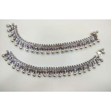 92.5 Sterling Silver Fantastic Look Anklet(Payal)... by 
