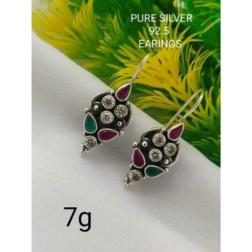 92.5 Sterling Silver Earring Ms-3295 by 