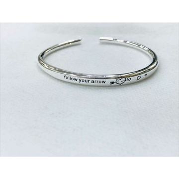 999 Sterling Silver Follow Your Arrow Writting 999... by 