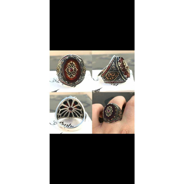 Handmade Nakshi Oxodize Ring Ms-2539 by 