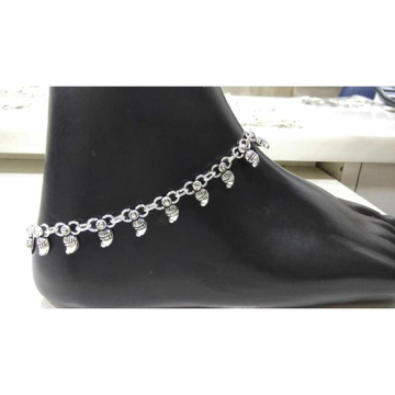 92.5 Sterling Silver Routin Wear Payal(Anklet) Ms-... by 