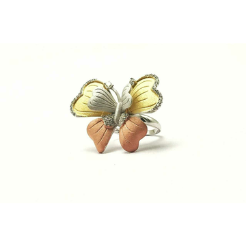 92.5 Sterling Silver Butterfly Patern Multy Color... by 
