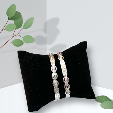 925 Silver Fancy Micro Bangle by 