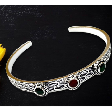 925 silver antique color stone bracelet by 