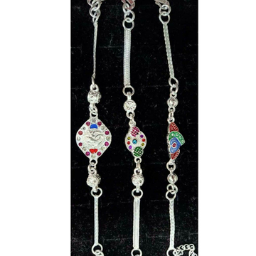 Fancy Chain Casting Mina Raksabandhan Rakhdi(Rakhi... by 