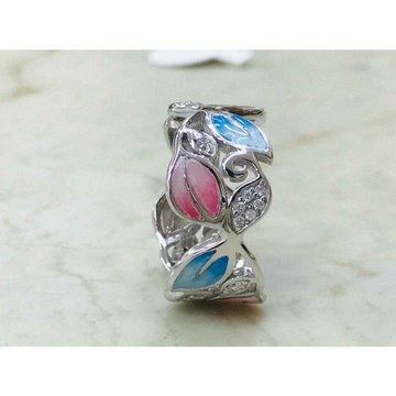 92.5 Sterling Silver Painting Mina Toe Ring(Bichiy... by 