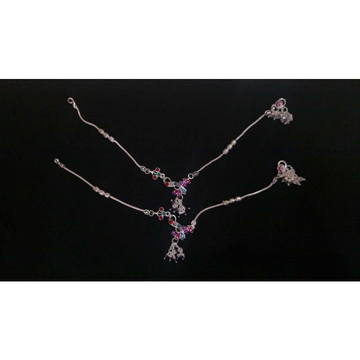 Silver Fancy Indian Payal by 
