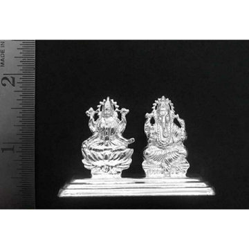 Laxmi-ganesh Joint Casting Murti With Plate by 