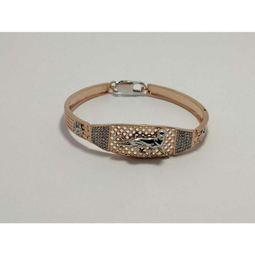 92.5 Sterling Silver Rose Gold Premium Bracelet Ms... by 