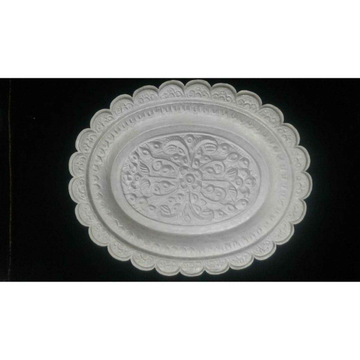 Nakshi Dull Finishing Handmade Working Tray Ms-185... by 