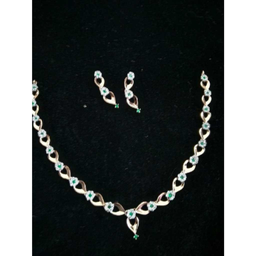 92.5 Attractive Sterling Silver Necklace Set by 