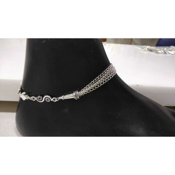 92.5 Sterling Silver Exclusive Anklet Ms-3391 by 