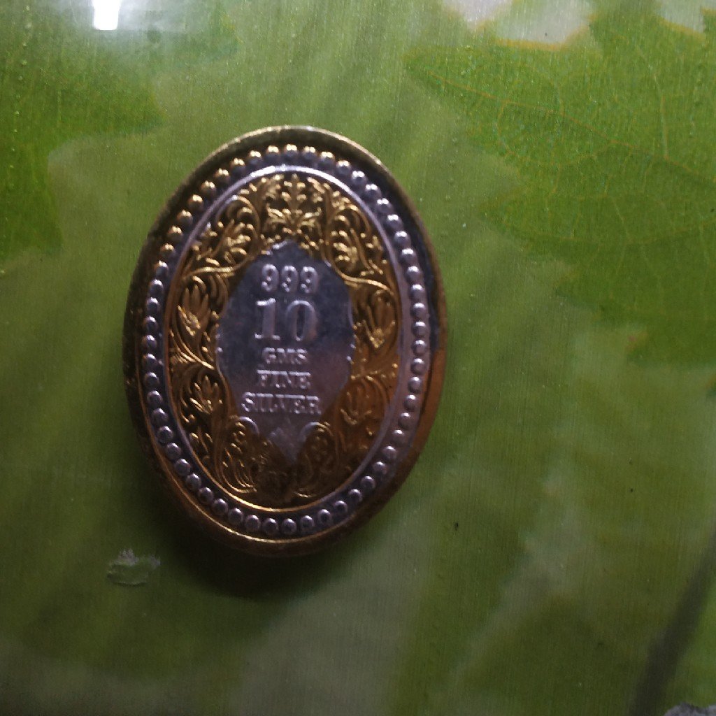 silver gold Ganga jamna 2 two ton Victoria king(raja) coin (sikka) 03