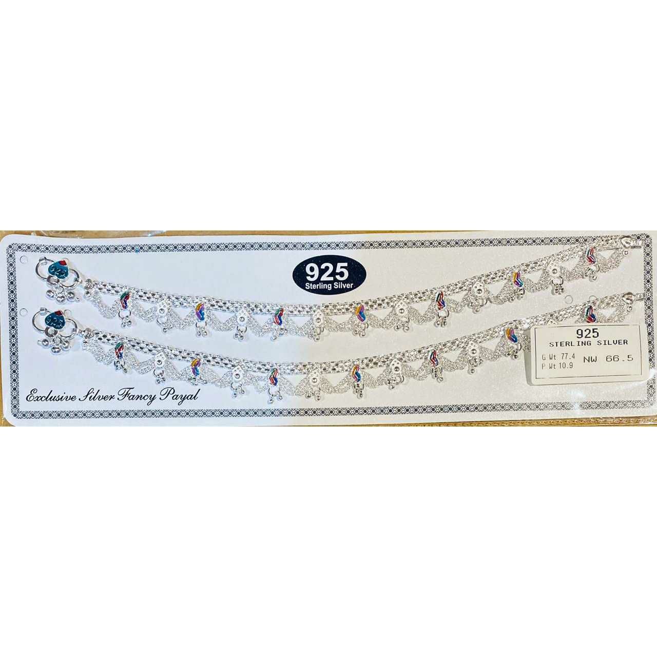 Milan Chain Mina Jalar 92.5 Payal