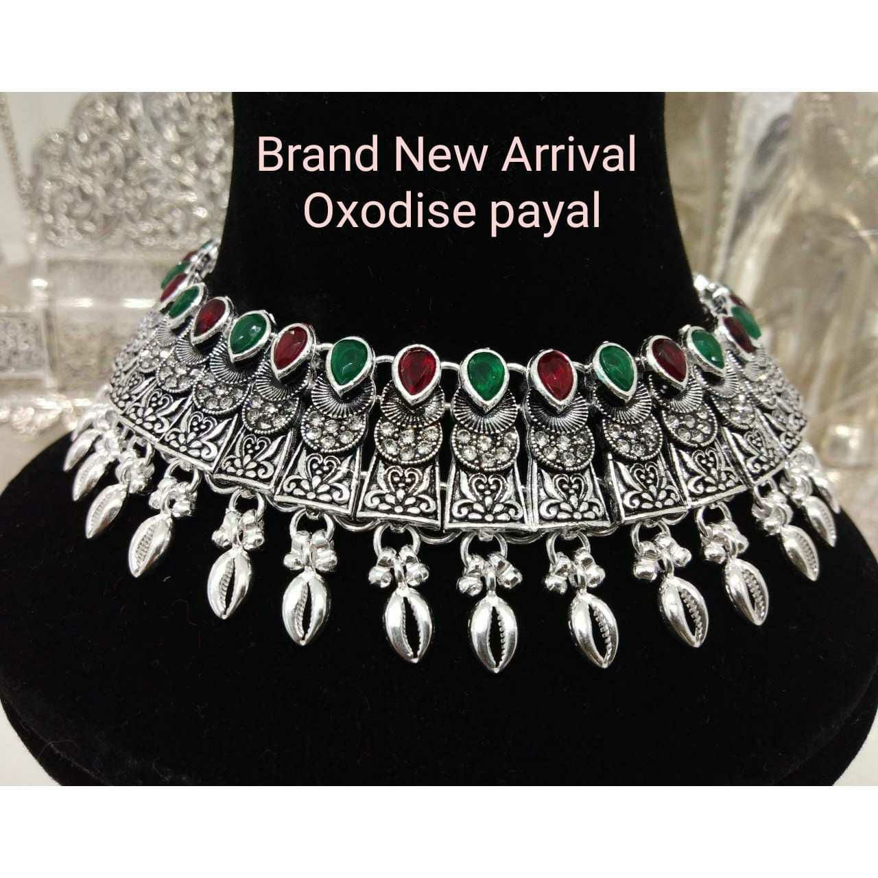 Brand New Arrival Round Oxodize Kodi Anklet(Payal) Ms-2953