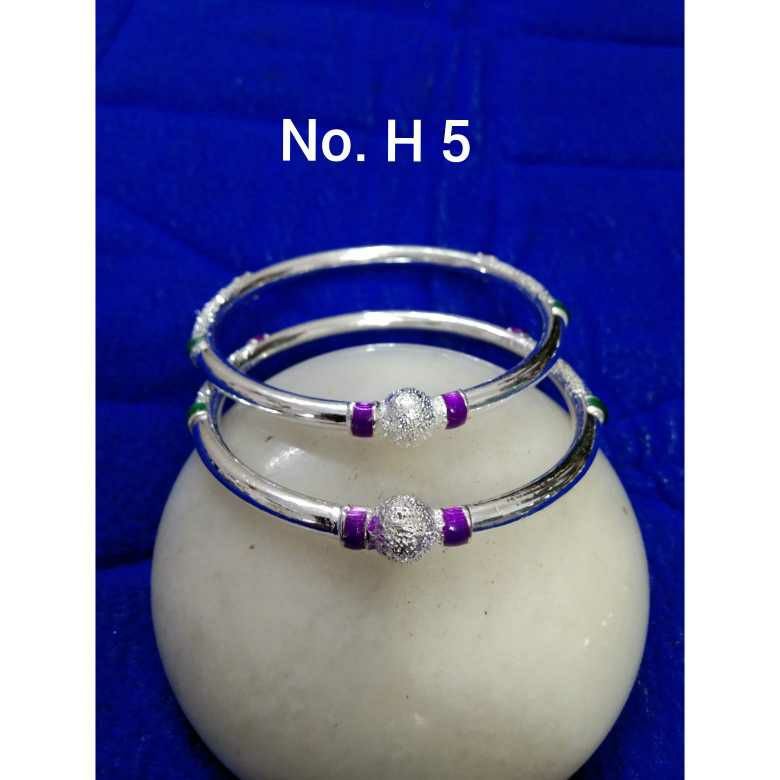 Fancy Cholel Dull Finishing Bol Plain Kadli(Kada,Bangle,Kangan) Ms-2309