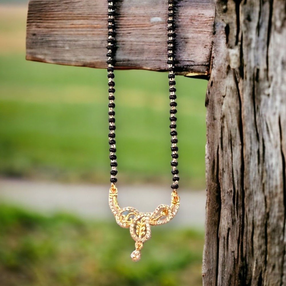 Rose Gold Plating Fancy Micro Mangalsura