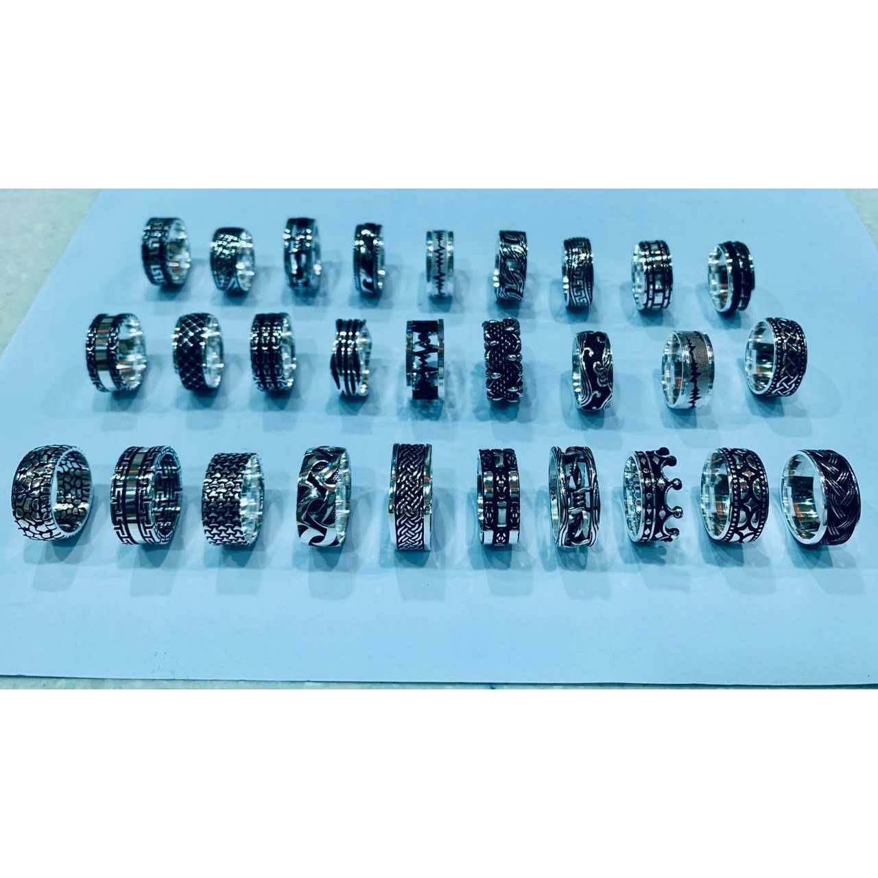 92.5 Sterling Silver Exclusive Oxodize Band Ms-3240