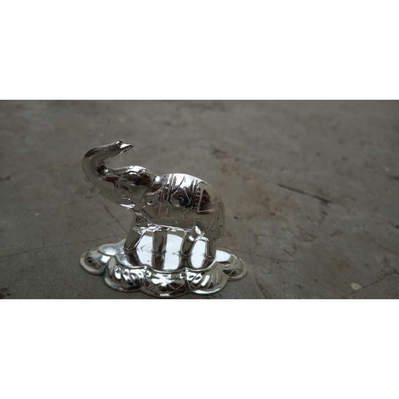 Different Type Of Small Size Cholel Nakshi Dull Finish Elephant Ms-2173