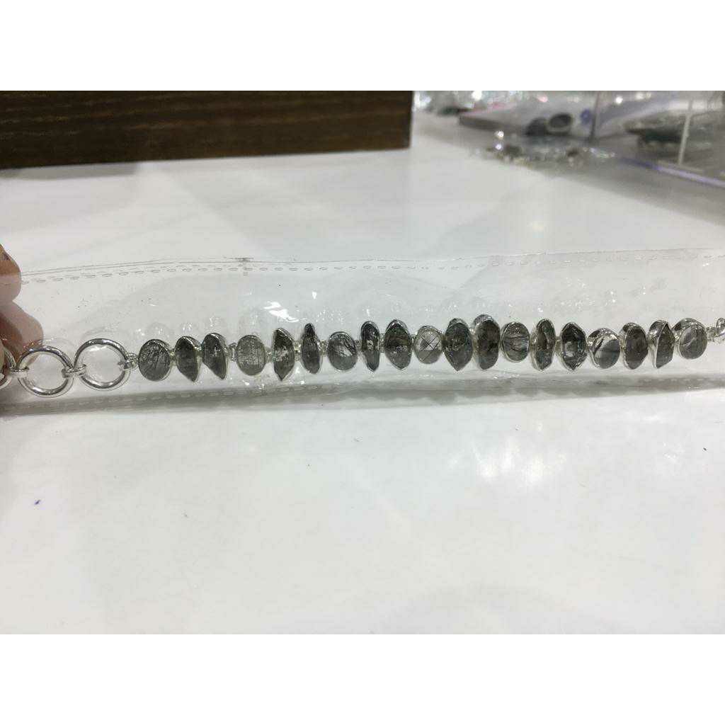 92.5 Sterling Silver Adjustable Kadi Bracelet Ms-3596