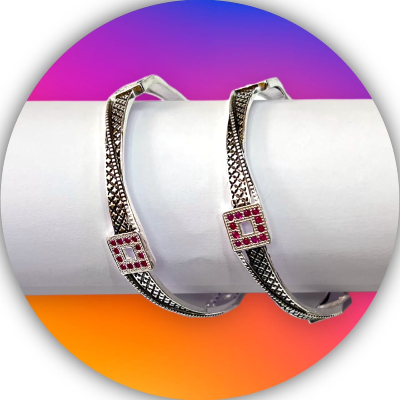 925 Silver Unique Bangle MSMB08