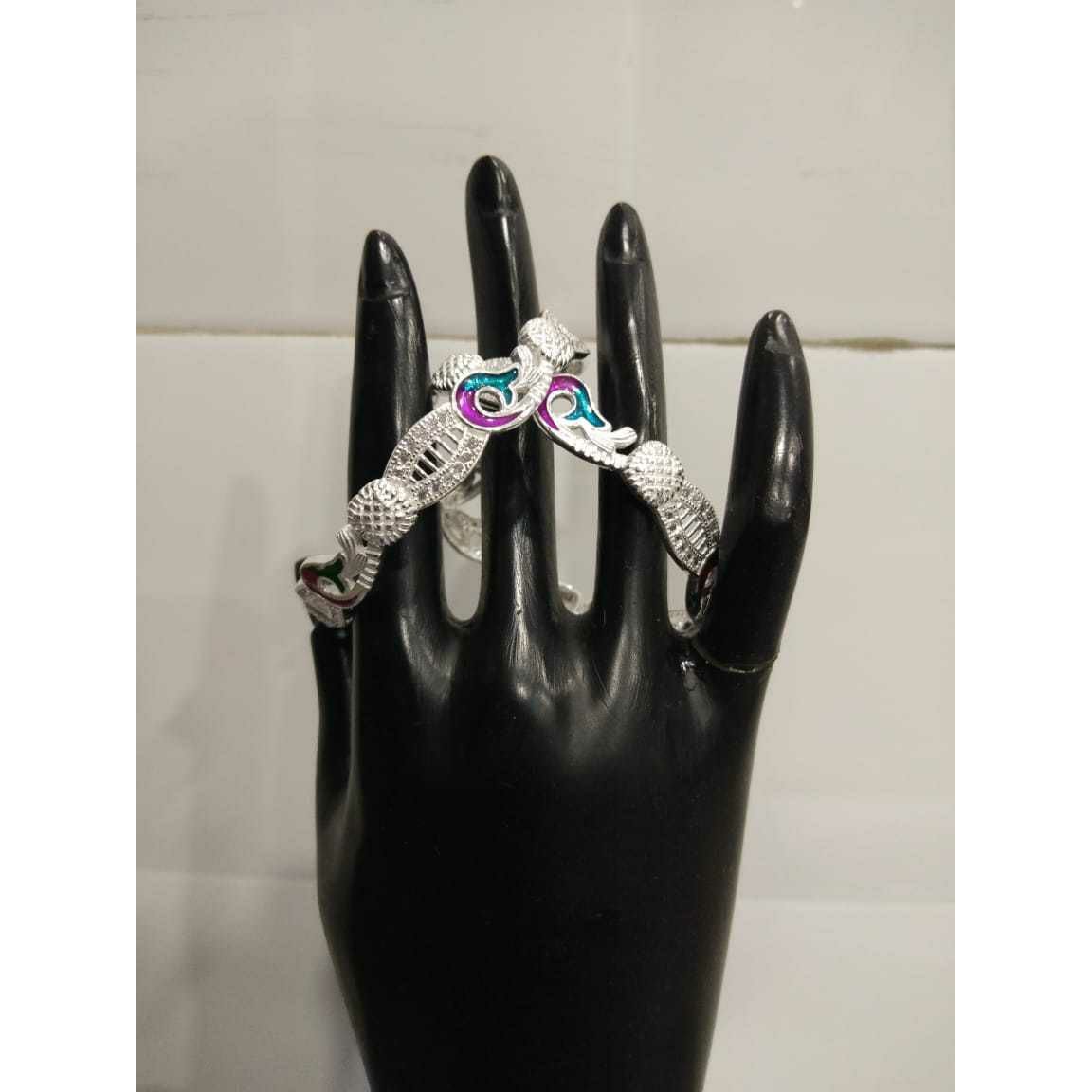 Broad Different Type Of Full Micrositting Bangle(Kadli,Kangan) Ms-1946
