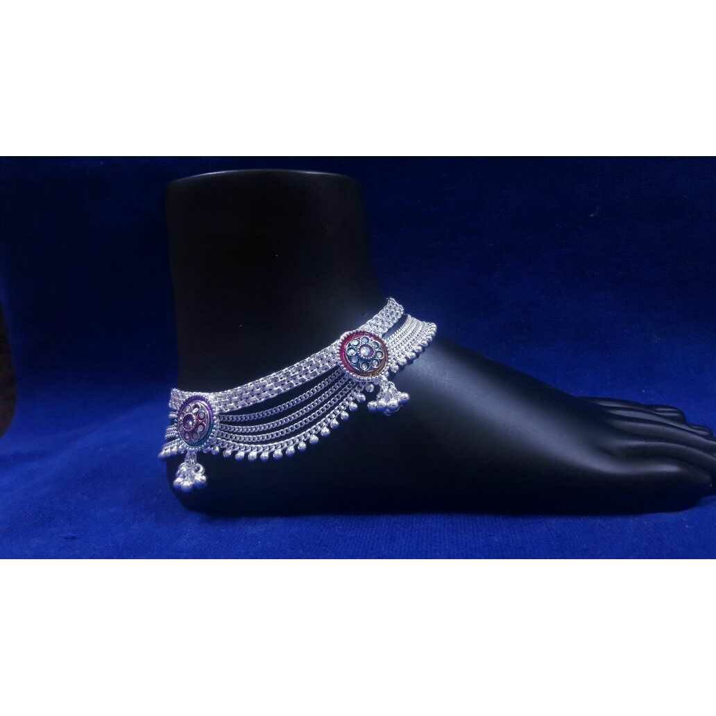 Round Micro Sitting Vaccum Casting Fancy Jalar Payal