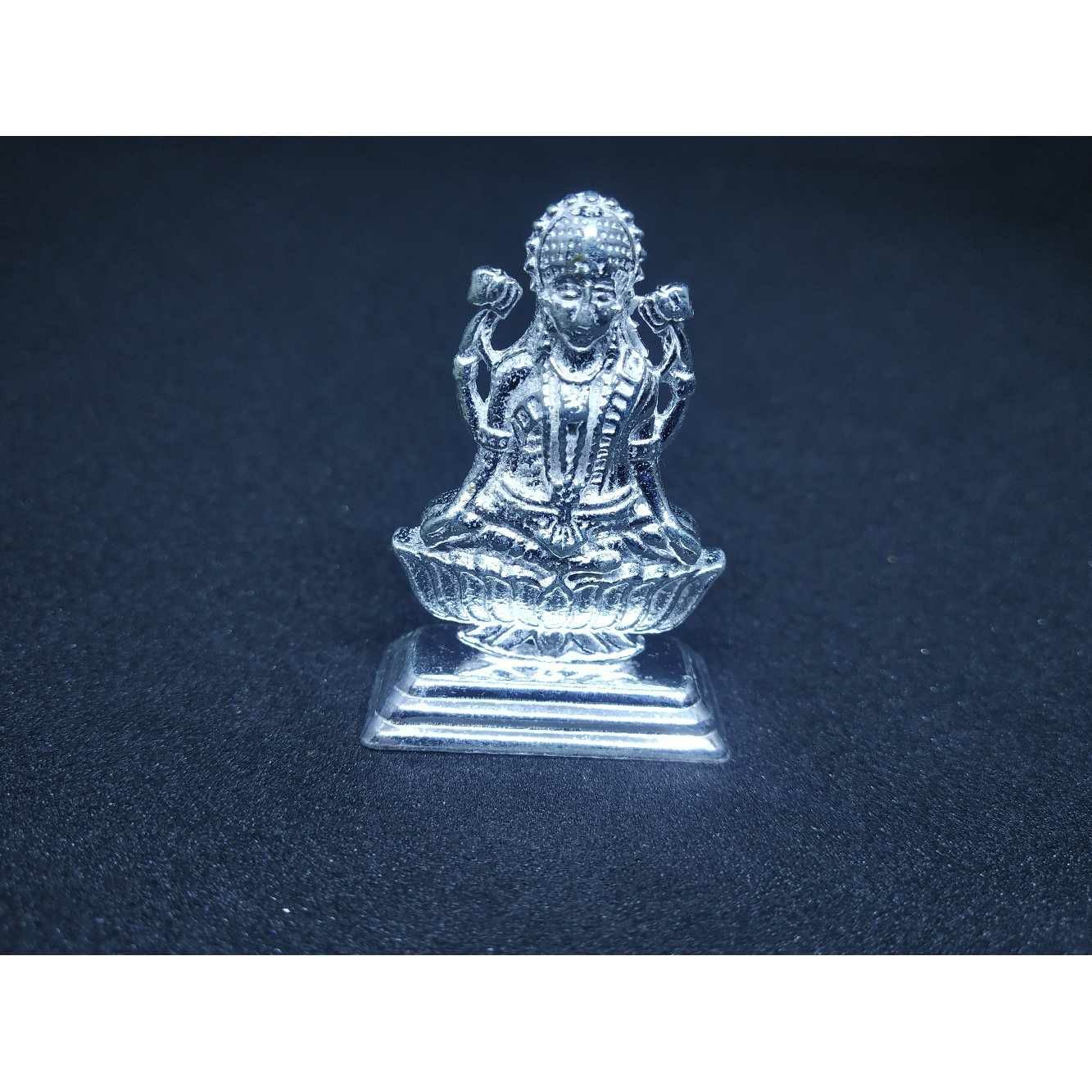 Single Laxmi Medium Weight Kolhapuri Hollow Murti(Bhagvan,God)