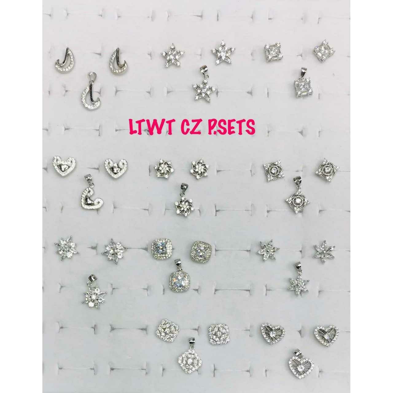 Light Weight Cz Pendant Set Ms-2632