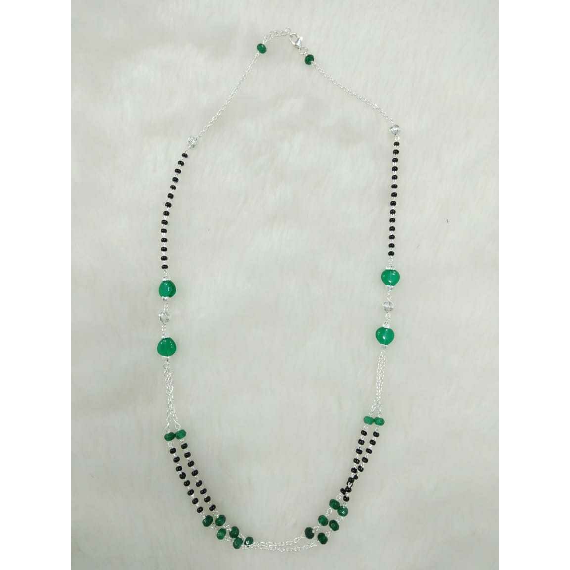 92.5 Sterling Silver Simple & Sober Mangalsutra Ms-2972