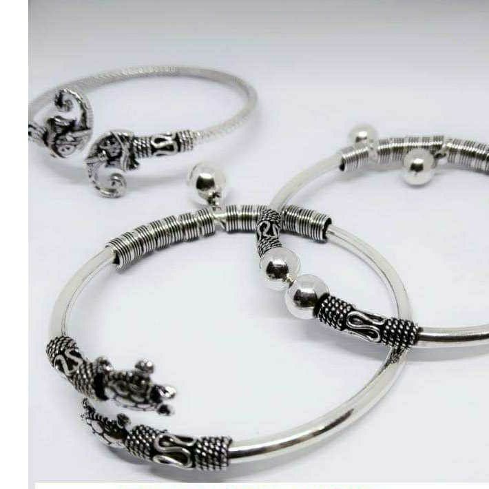 Bol Oxodize Kada Kadli Bracelet Ms-1455