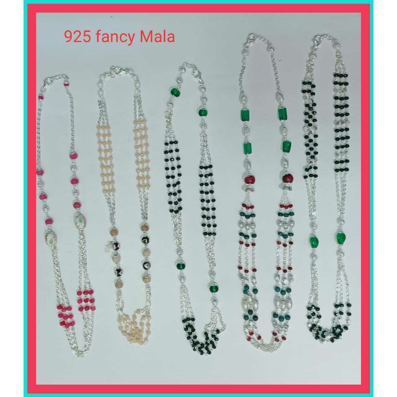 92.5 Coloring Pearl 1,2,3(One,Two,Three) Line Mala Ms-3352